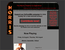 Tablet Screenshot of morristheater.net